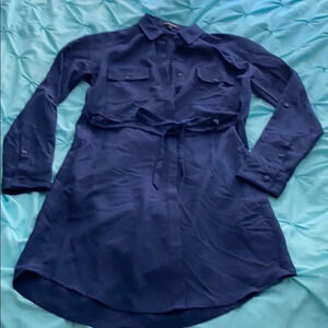 BNWOT Express Long Sleeved Shirt Dress